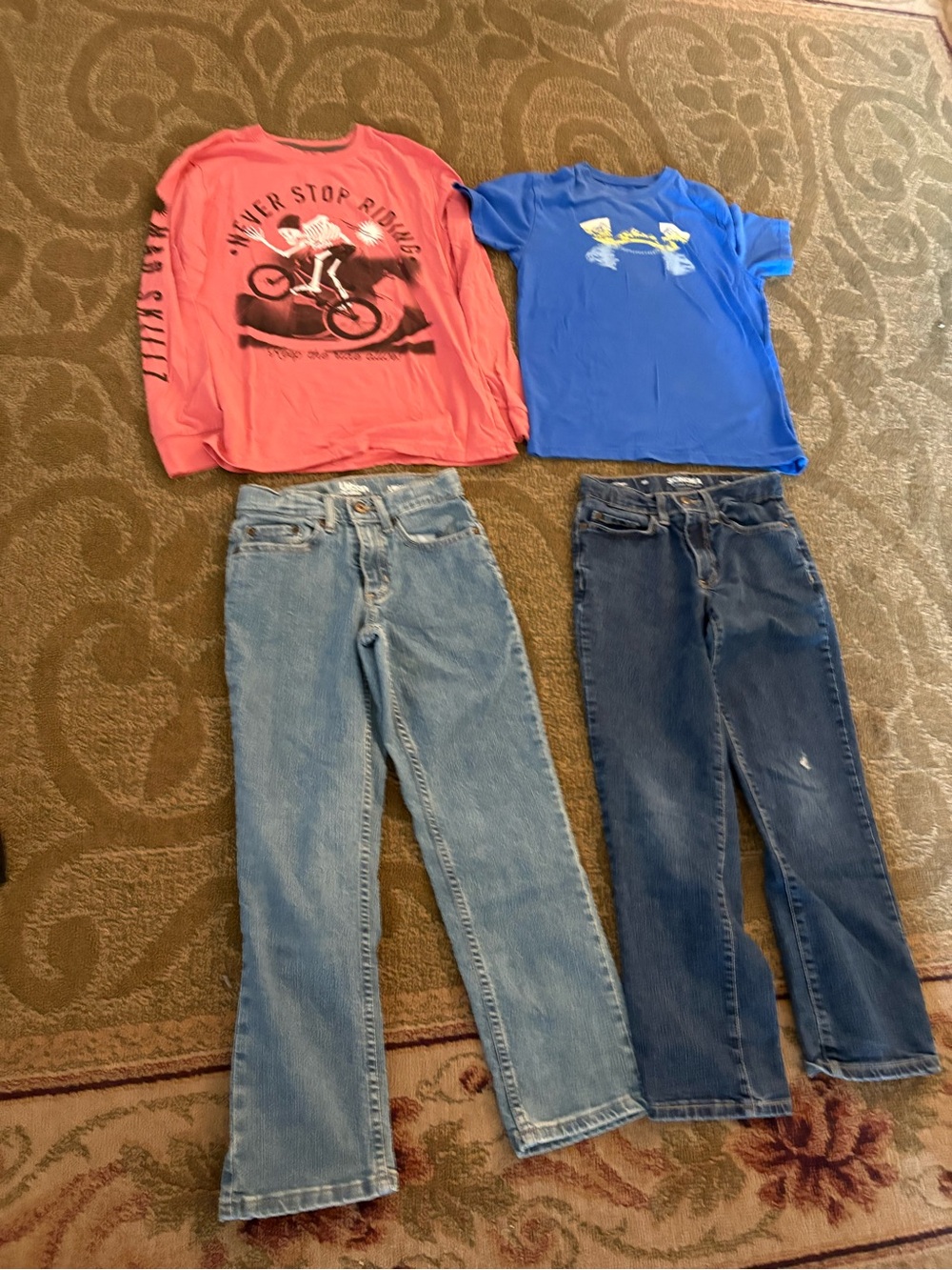 Urban pipeline size 8 jeans, Sonoma jeans size 8. Under Armour for size 8